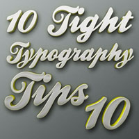 Tight Typography Tips #10 – “Livin’ In Style”