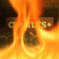 Flickering Flame Logo Reveal