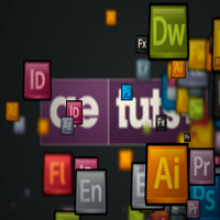 Funky Adobe Icon Particle Reveal