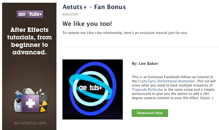 Facebook Bonus Tutorial