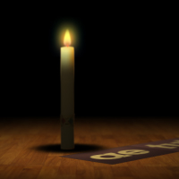 Light A Simulated Flickering Candle Flame