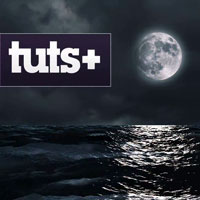 Create A Stormy Moonlit Ocean Scene With Psunami