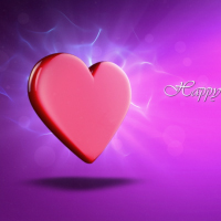 Valentine’s Day “3d Heart” Greeting Card Animation