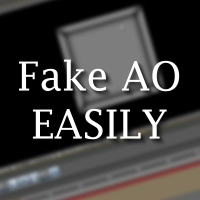 Quick Tip – Easily Fake An Ambient Occlusion Look