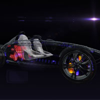 Design the Build Up of a High Tech 3D Car – Part 2